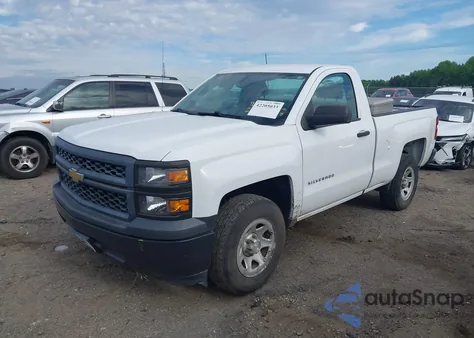 2014 Chevrolet Silverado 1500 Work Truck 1Wt z USA, uszkodzony, nr VIN 1GCNCPEH8EZ272643
